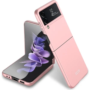 Samsung Galaxy Z Flip 4 İçin Gkk Ultra-Ince Tam Kapsamlı Telefon Kılıfı - Pembe (Yurt Dışından)