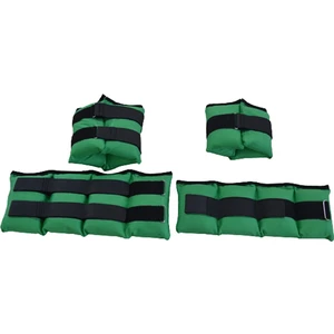 El & Ayak Bilek Ağırlığı Kum Torbası - Yeşil 2 Adet