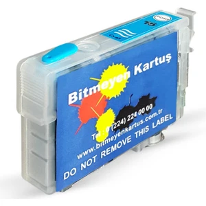 Epson 16XL T1631-1634 Uyumlu Mavi Kolay Dolan Kartuş (Dolu) - WF-2010W/ WF-2510WF/ WF-2520NF/ WF-2530/ WF-2540DWF