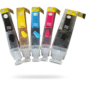 Canon Pgı 550/551 Uyumlu Kolay Dolan Kartuşlar (5 Renk - Dolu) - IP7250/ IP8750/ IX6850/ MG5450/ MG5550/ MG5650/ MG6350/ MG6450/ MG6650/ MG7150/ MG7550/ MX725/ MX925