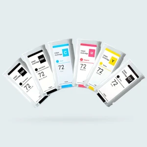 Hp 72 6 Renk Uyumlu Kartuş / Hp Designjet T610 / T620 / T770 / T790 / T795 / T1100 / T1120 / T1200 / T1300 / T2300
