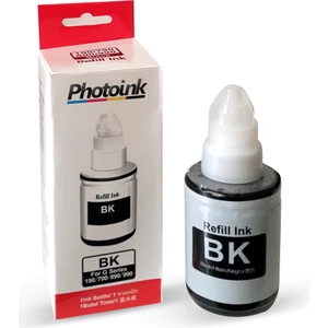 Canon Gı 490 Bk Uyumlu 135 ml Siyah Photoınk Plus Mürekkep - Özel Kutulu Ambalajında - Canon G1400/G1410/G2400/G2410/G2411/G3400/G3411/G4400