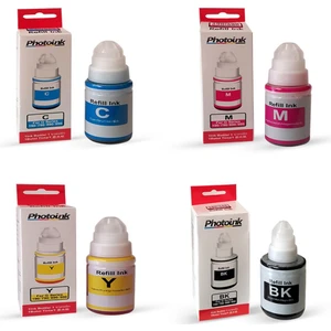 Canon Gı-40 4 Renk 1 Set Photoınk Plus Mürekkep - Canon GM5040 GM6040 G7040