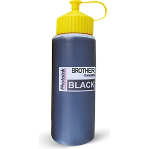 Brother Yazıcılar Için Uyumlu 500 ml Siyah Mürekkep (Photoınk Akıllı Mürekkep) - T300/T310/T500/T510/T800/T810/T910