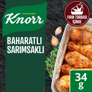 Tavuk Çeşni Ailesi Baharatlı Sarımsaklı 34 g