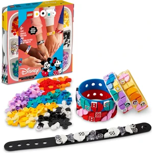 DOTS # Disney Mickey and Friends Mickey & Friends Bileklikleri Mega Paket 41947 - 6 Yaş ve Yaratıcı Çocuklar için Kendin Yap Süsleme Seti (349 Parça)