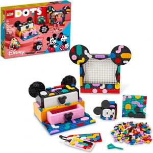 DOTS # Disney Mickey Fare ve Minnie Fare Okula Dönüş Projesi Kutusu 41964 - 6 Yaş ve Üzeri Yaratıcı Çocuklar için Kendin Yap Seti (669 Parça)