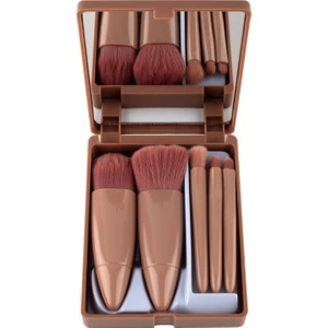 Pro 5'li Aynalı Makyaj Fırça Set