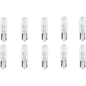 SK Auto 12V T5 1.2W Küçük Dipsiz Gösterge Ampulü 10 Adet