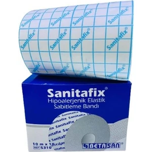 Sanitafix Elastik Sabitleme Bandı Plaster 10cmx10m