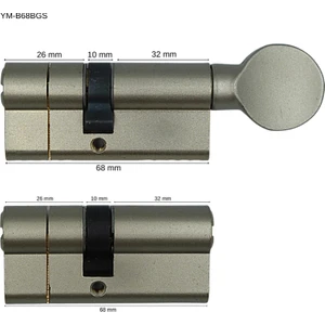 Yuma Kilit Yuma Standart Pirinç Mandallı Barel Seti Saten Tuzaklı ( 68MM )