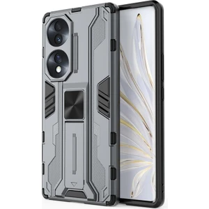 Honor 70 Braketi Manyetik Emme Üç Anti-Cep Telefonu Kılıfı (Yurt Dışından)