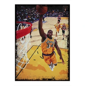 Shaquille O'neal Basketbol Dekoratif Ahşap Tablo