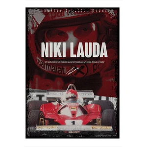 Niki Lauda Formula 1 Model Mdf Tablo