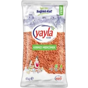 Kırmızı Mercimek 4 kg