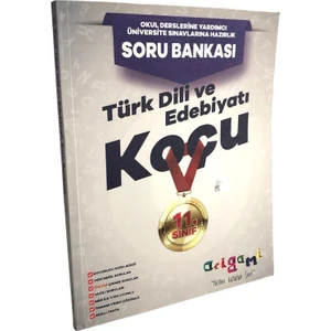 Tammat Yayınları Origami 11. Sınıf Türk Dili ve Edebiyatı Soru Bankası (Ciltli)