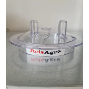 Süt Sağım Güğüm Kapağı 30 Lt  2 Girişli/şeffaf