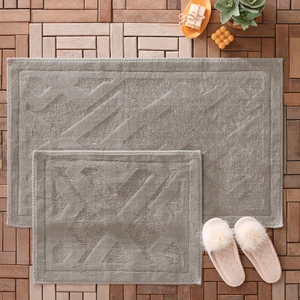 Bedding Milo Banyo Paspası Seti - Gri