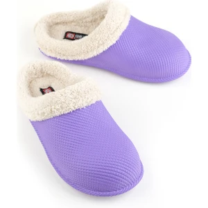 Kışlık Içi Peluşlu Eva Kadın Ev Bahçe Terlik