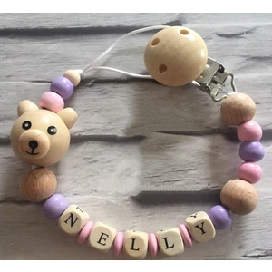 Sahi Aksesuar Isimli Emzik Zinciri - Emzik Askısı - Bebek Hediyesi 139