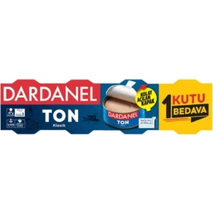 Klasik Konserve Ton Balığı  4 x 75 gr