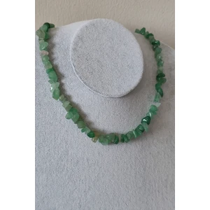 Bade Accessories Aventurin Kırıktaş Doğaltaş Kolye