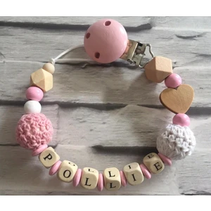 Sahi Aksesuar Isimli Emzik Zinciri - Emzik Askısı - Bebek Hediyesi 165