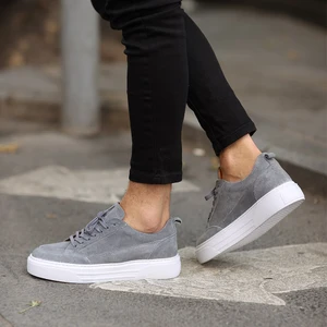 Saillaker’s - Gri Süet Erkek Günlük Ayakkabı