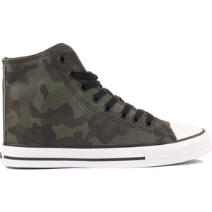 - Yeşil Renk Bağcıklı Erkek Sneaker