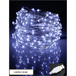 Peri LED Işık 5 Metre USB ile Çalışan Çok Amaçlı Dekoratif Aydınlatma