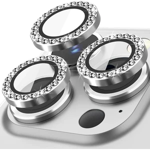 Iphone 14 Pro Max ve Iphone 14 Pro Uyumlu Kamera Koruyucu Lens Elmas Taşlı Kamera Lens