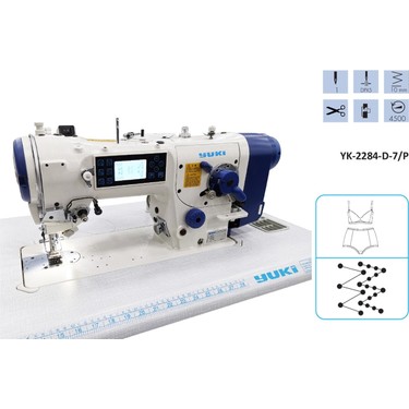 Yuki & Jack YK-2284 Zikzak Makinesi 10MM Atlar ve Diker Fiyatı