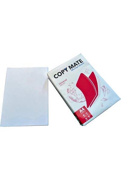Copy Mate Universal 75 gr A4 Fotokopi Kağıdı 1 Paket 500 Adet