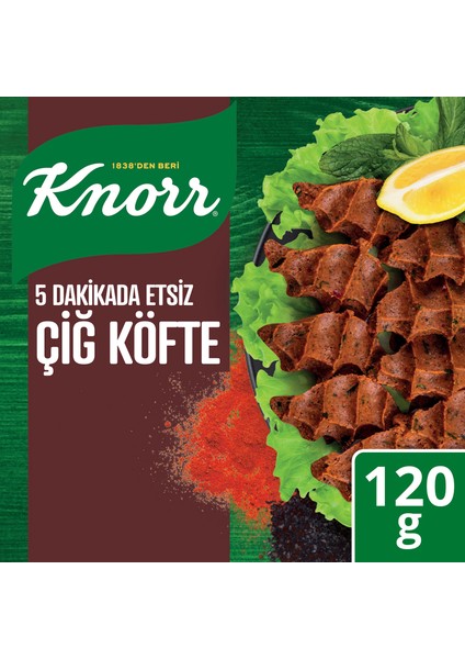 Çiğ Köfte 5 Dakikada Etsiz 120 g