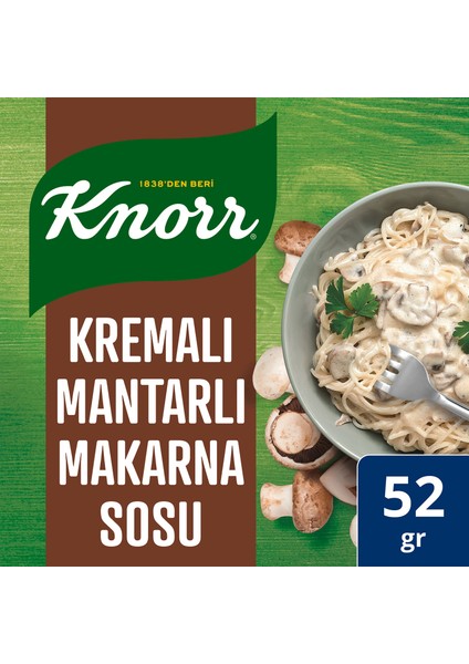 Makarna Sosu İtalyan Usulü Kremalı Mantarlı  52 g