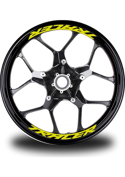 Tracer Yazılı 8li Jant Içi Yazı Sticker Etiket