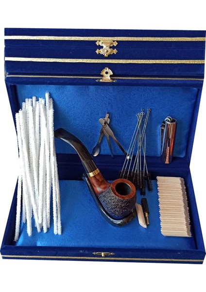 Briar Gül Kökü Pipo Seti JDPROSEI001