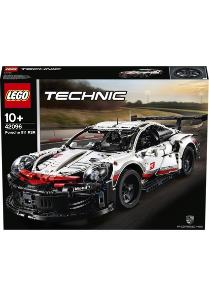 Technic 42096 Porsche 911 RSR Yapım Kiti (1580 Parça) - Çocuk ve Yetişkin için Koleksiyonluk Oyuncak Araba