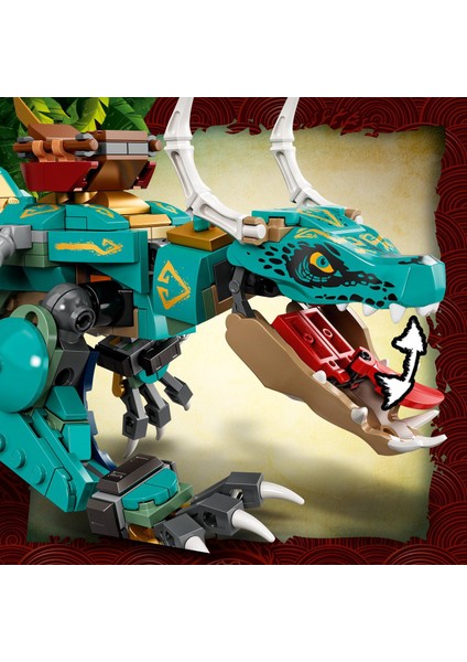 NINJAGO® Orman Ejderhası 71746 Yapım Seti; Hareketli Ejderha Oyuncağı ve NINJAGO Lloyd ve Zane'i İçeren Ninja Oyun Seti (506 Parça)