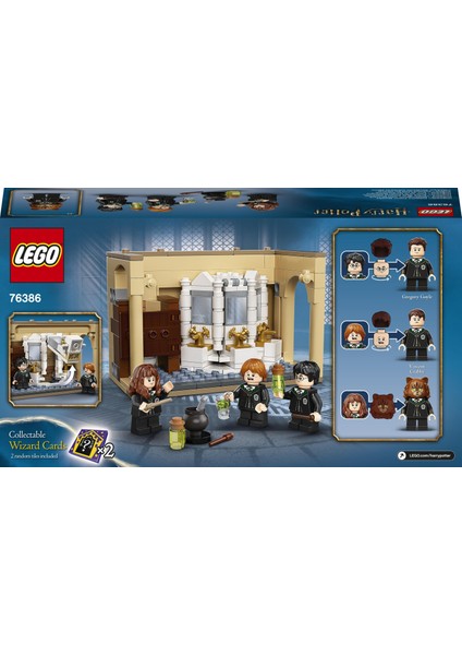 Harry Potter# Hogwarts#: Çok Özlü İksir Hatası 76386 - 7 Yaş ve Üzeri İçin Minifigür Dönüşümlü Koleksiyonluk Yaratıcı Oyuncak Yapım Seti  (217 Parça)