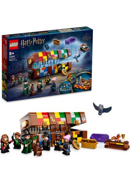 Harry Potter# Hogwarts# Sihirli Bavul 76399 - 8 Yaş ve Üzeri için Harika bir Koleksiyonluk Oyuncak Yapım Seti (603 Parça)