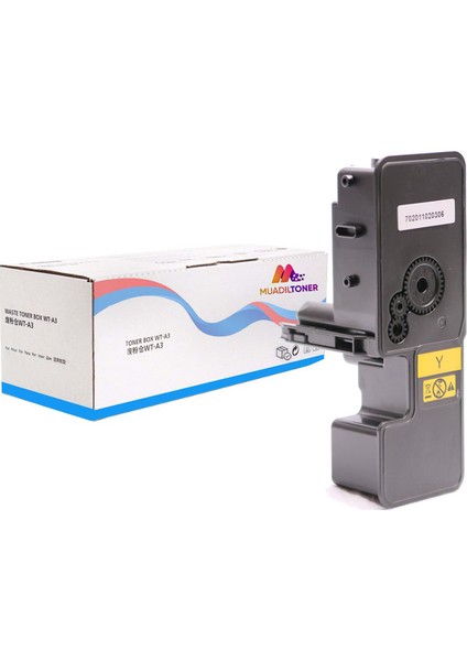 TK-5220 Kyocera Mita Ecosys P5021CDN Muadil Toner Sarı