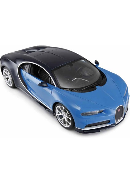 1:14 Bugatti Chiron Uzaktan Kumandalı Işıklı Araba - Mavi-Siyah
