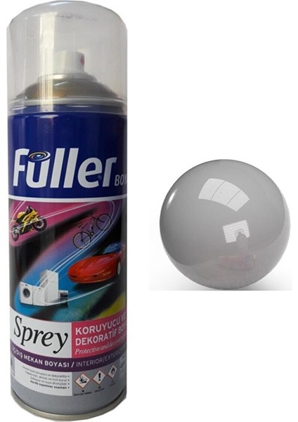 Füller Sprey Boya Gri 400 ml Ral 7001 Gri Opak Renkler