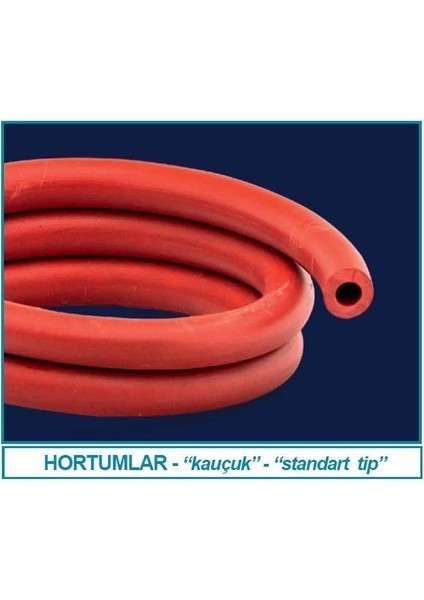 052.10.001 Hortum - Kauçuk - 5.0 mm Iç Çap - 8.0 Dış Çap (1 Metre)