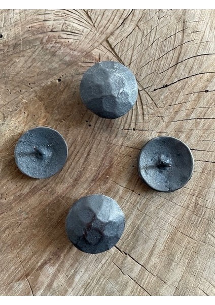 Pirinç Antik Raptiye Eskitme Kabara Raptiye Çivisi 21MM 4 Adet