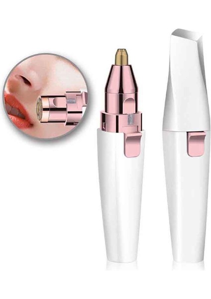 Kaş Ve Bıyık Tüy Alma Aleti Makinesi Çift Başlıklı