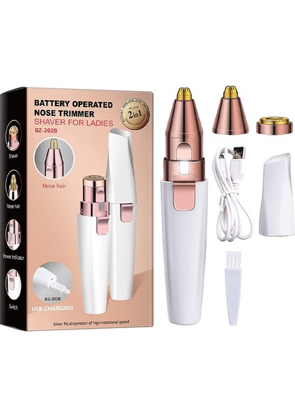 Kaş Ve Bıyık Tüy Alma Aleti Makinesi Çift Başlıklı fırsatları