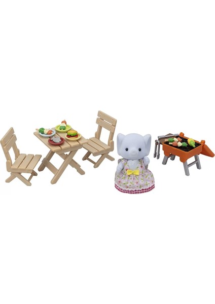 Sylvanian Families Barbekü Piknik Fil Kız 5640