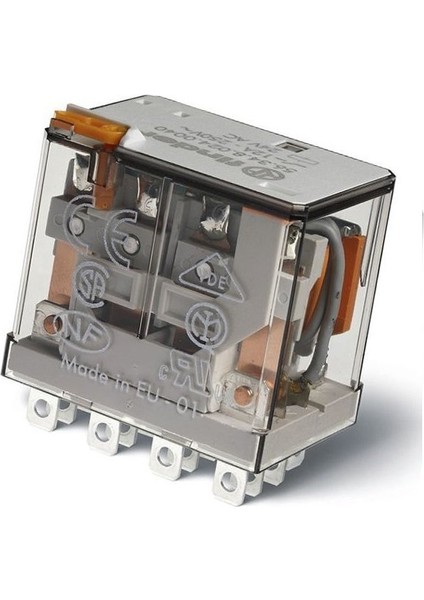 Minyatür Güç Rölesi 4 Kontak, 12A, 60 - F.56.34.8.060.0040